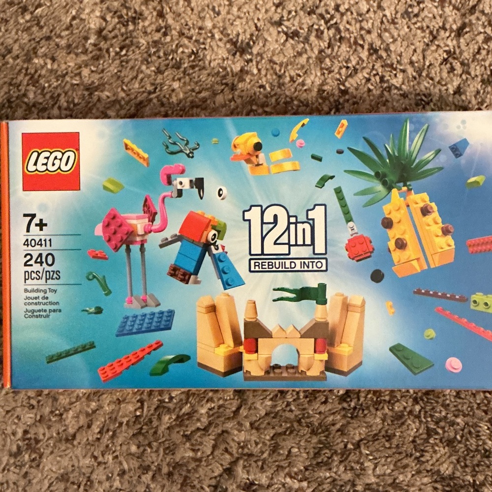 LEGO 12-in-1 Building Toy Set Rebuild Set 240 pcs 7+